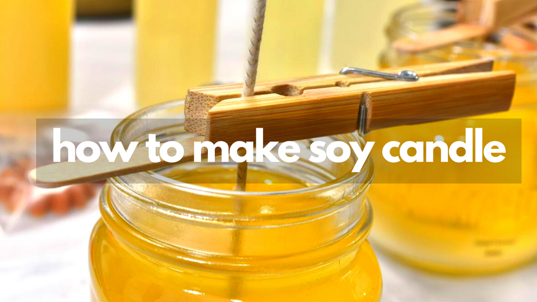 How to make a soy candle? We make scented candles step by step